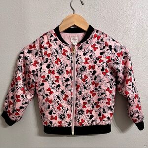 Disney Collection by TUTU COUTURE Minnie Mouse Pink Jacket Girls Size 5/6